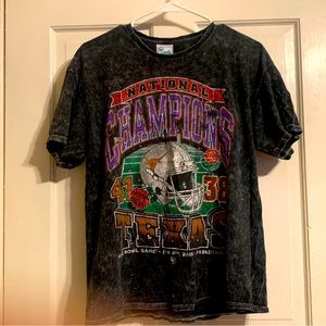 Texas Longhorns ‘National Champions’ Vintage Tubular Tee